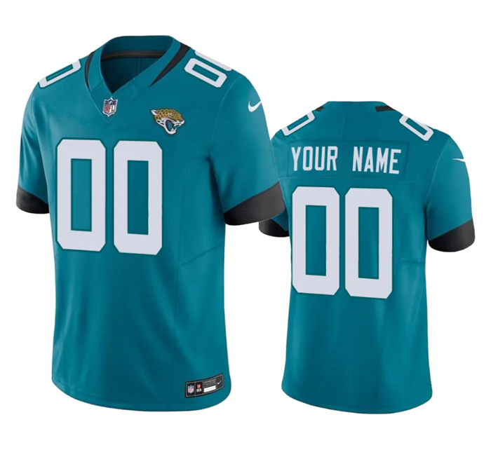 Jacksonville Jaguars Active Player custom Teal 2023 F.U.S.E Vapor Untouchable Limited Stitched Jersey